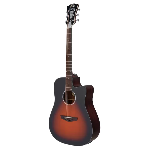 DANGELICO  Premier Bowery LS Dreadnought CE Satin Vintage Sunburst Elektro Akustik Gitar