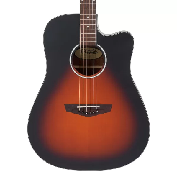 DANGELICO  Premier Bowery LS Dreadnought CE Satin Vintage Sunburst Elektro Akustik Gitar