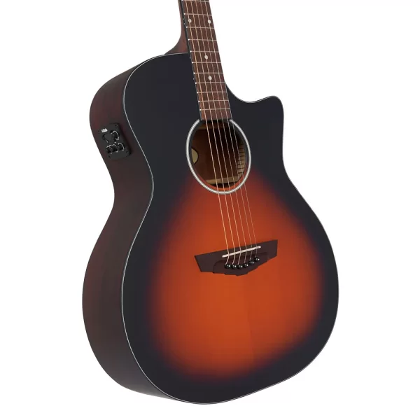 DANGELICO  Premier Gramercy LS Grand Auditorium CE Satin Vintage Sunburst Elektro Akustik Gitar