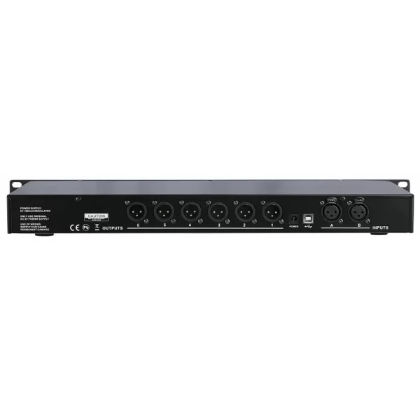 Dap Audio DCP-26 2x6 2 Giriş / 6 Çıkış Digital DSP Processor