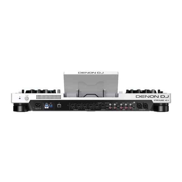 Denon DJ Prime 4+ White Edition İkinci Nesil Profesyonel 4-Kanal DJ Controller, Standalone Player, Engine Prime Sistemi, Sınırlı sayıda Beyaz Üretim