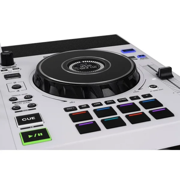 Denon DJ SC Live 4 4-Deck Standalone DJ kontrolcü, 7 Dokunmatik Ekran, Dahili Hoparlörler ve WI-FI Bağlantı