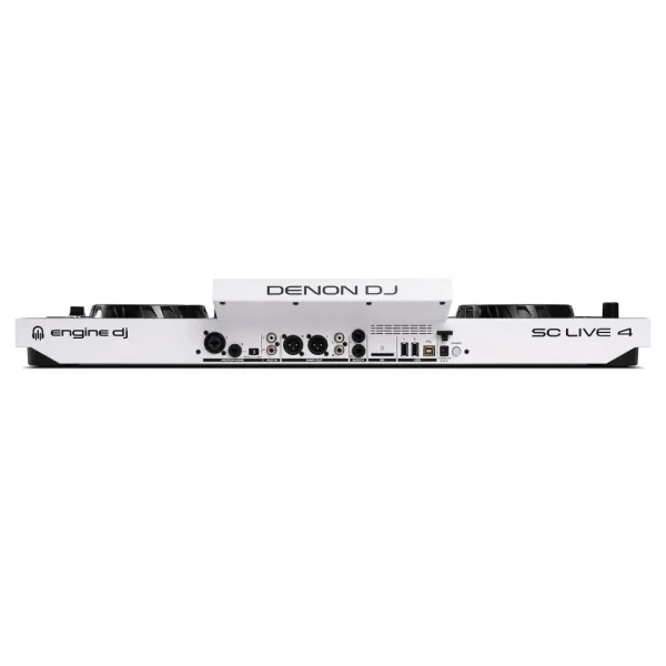 Denon DJ SC Live 4 4-Deck Standalone DJ kontrolcü, 7 Dokunmatik Ekran, Dahili Hoparlörler ve WI-FI Bağlantı