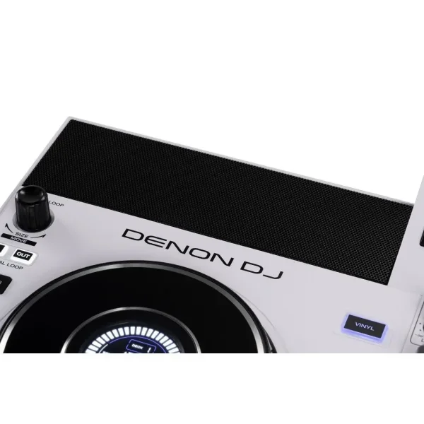 Denon DJ SC Live 4 4-Deck Standalone DJ kontrolcü, 7 Dokunmatik Ekran, Dahili Hoparlörler ve WI-FI Bağlantı