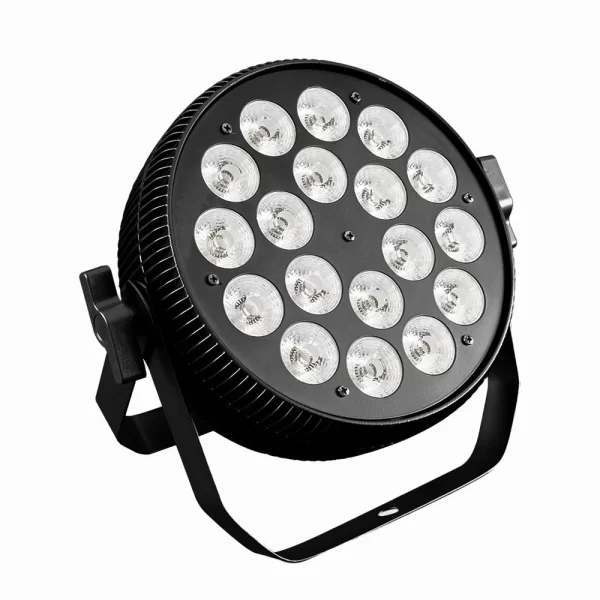 DERON SPECTRA SLIM18 18x12W Led PAR Sahne Spotu RGBWAUV 6in1