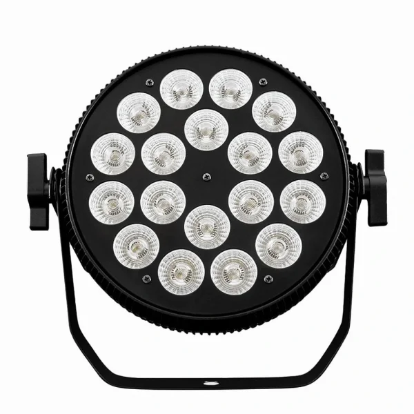 DERON SPECTRA SLIM18 18x12W Led PAR Sahne Spotu RGBWAUV 6in1