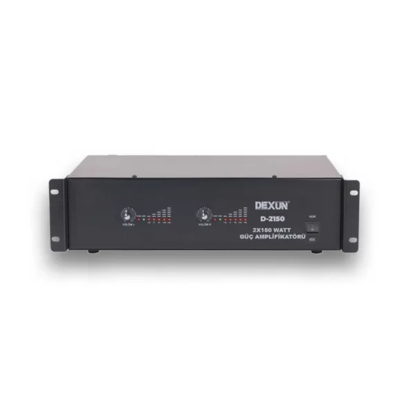 DEXUN D-2150 2x150W/100V Power Amplifier
