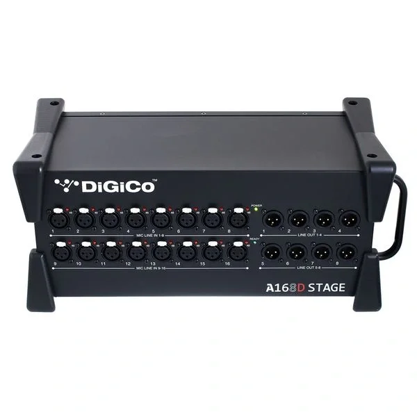 Digico A168D Stage Dante I/O Dante Stagebox