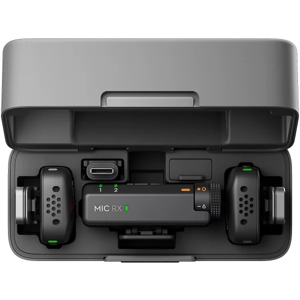 DJI Mic Mini (2 TX + 1 RX + Şarj Kutusu) Mikrofon