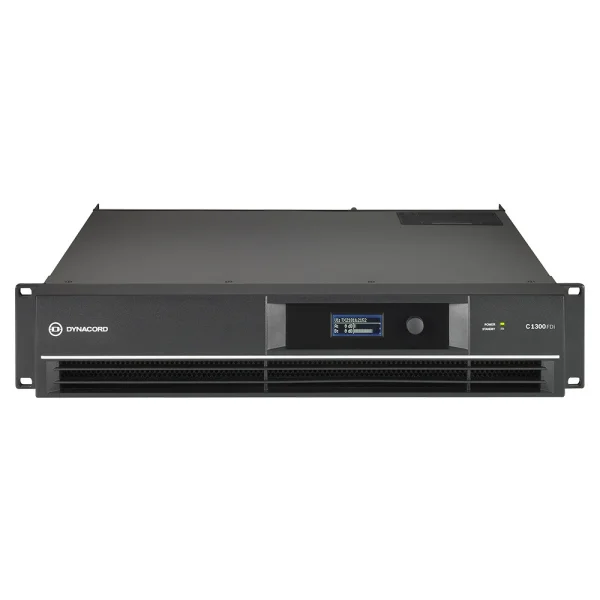 DYNACORD C1300FDI-EU C-Serisi 2x650W DSP Power Amplifier