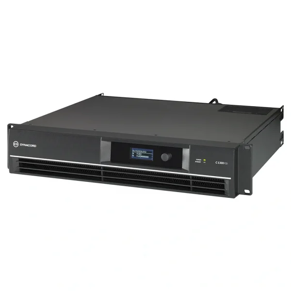 DYNACORD C1300FDI-EU C-Serisi 2x650W DSP Power Amplifier