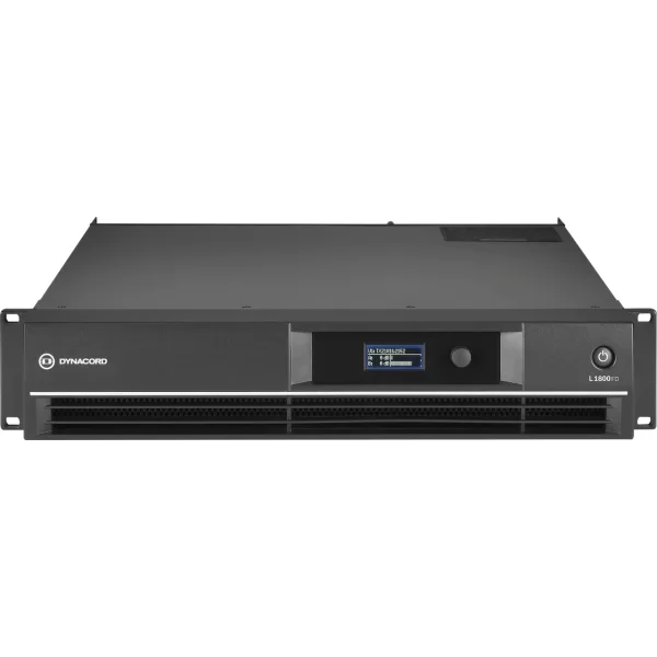 Dynacord L1800FD 2x950WW-4-ohm DSP Power Amplifier
