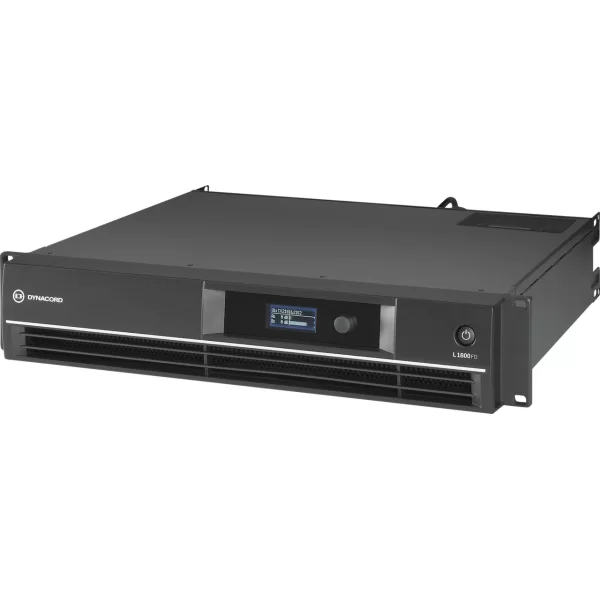 Dynacord L1800FD 2x950WW-4-ohm DSP Power Amplifier