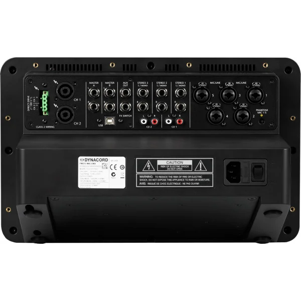 Dynacord PM502 8 Kanal Amfili Mikser 2x600W