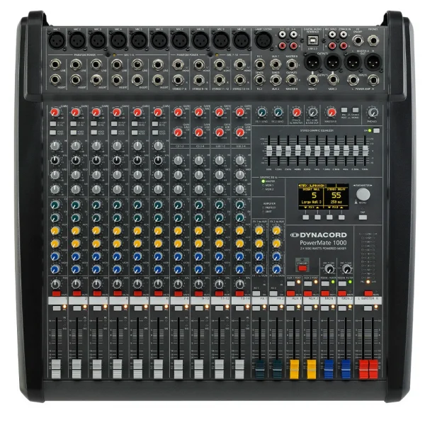 Dynacord POWERMATE 1000-3 10 Kanal Kompakt Power Mikser