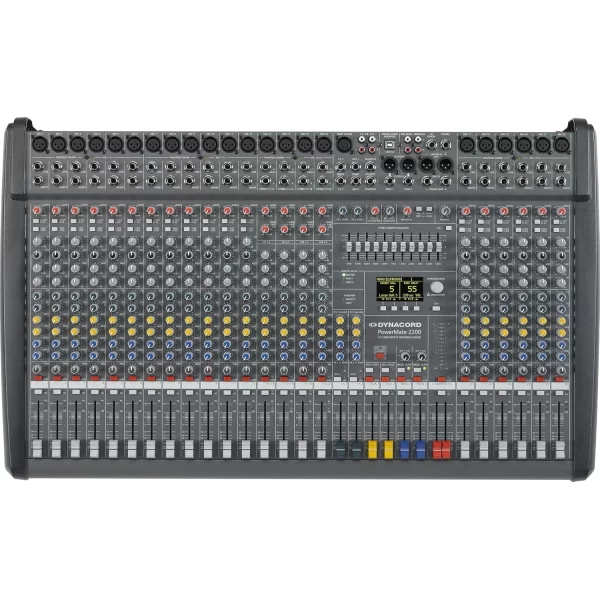 Dynacord Powermate 2200-3 22+2 Channels Power Mixer, 2x1000W