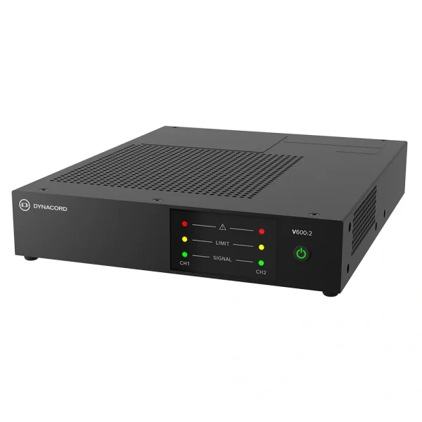 DYNACORD V600:2 V Serisi Güç Amplifikatörü 2 Kanal 600W