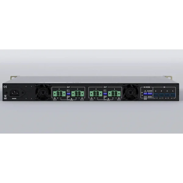 ECLER AURA-4B600 DSP Power Amfi 4x600W 100V Class D