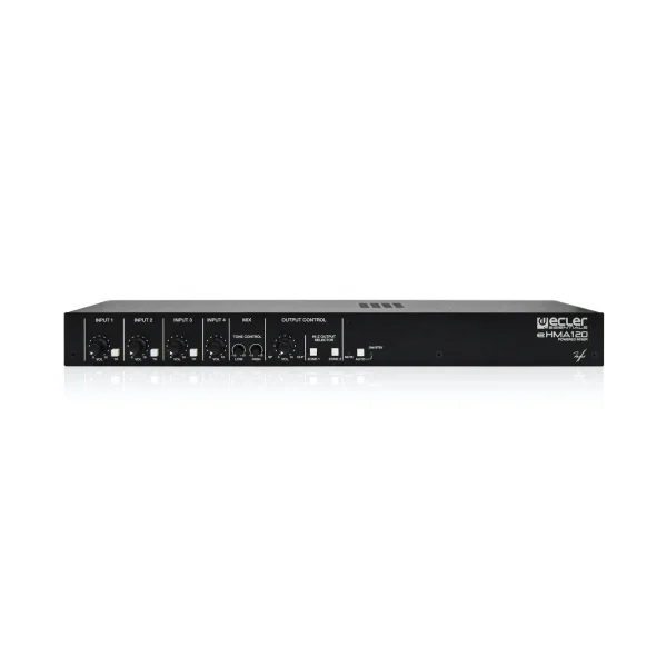 Ecler eHMA120 Mixer-Amplifier 95W/100V Mixer-Amplifier