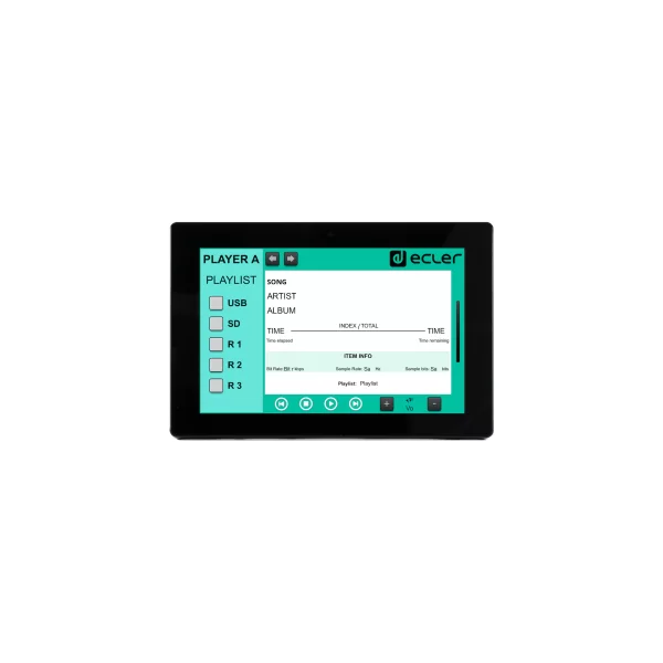 ECLER WPNETTOUCH EclerNet Touchscreen Control Panel