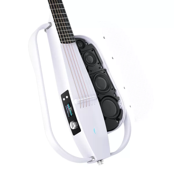 Enya NEXG 2 WH Kablosuz Mikrofonlu ve Aksesuar Paketli Beyaz Elektro Akustik Gitar