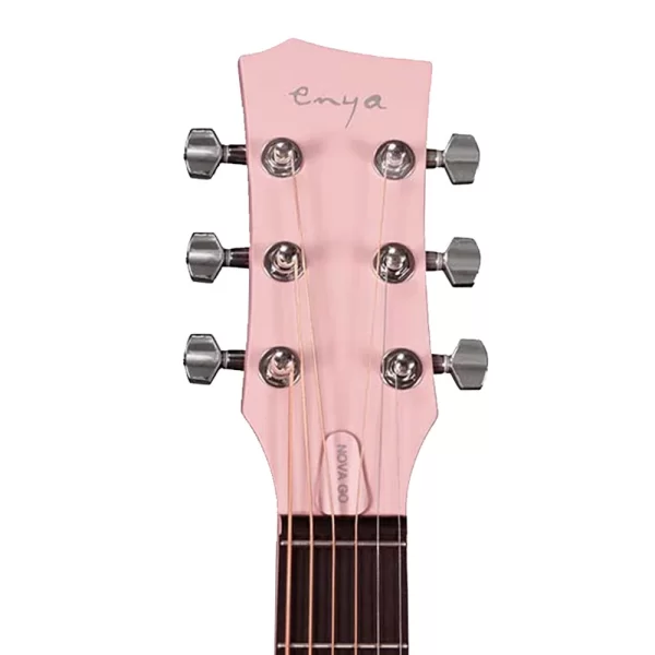 Enya NOVA GO PK Pembe Renk Akustik Gitar