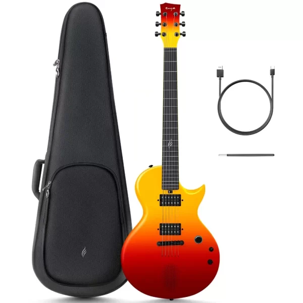 Enya NOVA GO Sonic/Red Volcano Red Elektro Gitar