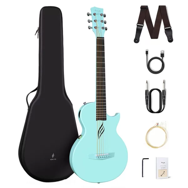 Enya NOVA GO SP1 BL AcousticPlus® 2.0 Sistemli Mavi Elektro Akustik Gitar