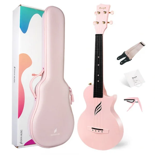 Enya NOVA U/PK Pembe Concert Ukulele