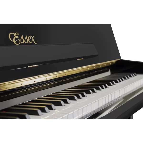 ESSEX EUP-111 E Parlak Siyah 111 CM Duvar Piyanosu