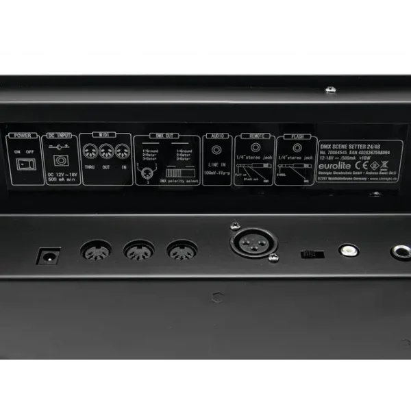 Eurolite DMX Scene Setter 48 Kanal DMX Dimmer Kontrol Mikseri 24/48