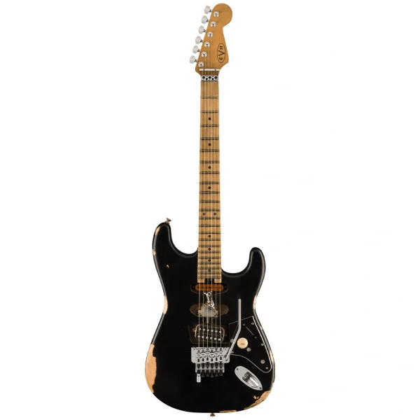 EVH Frankenstein Relic Akçaağaç Klavye Black Elektro Gitar