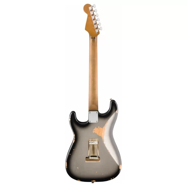 EVH Limited Edition Frankenstein Relic Akçaağaç Klavye Silverburst Elektro Gitar