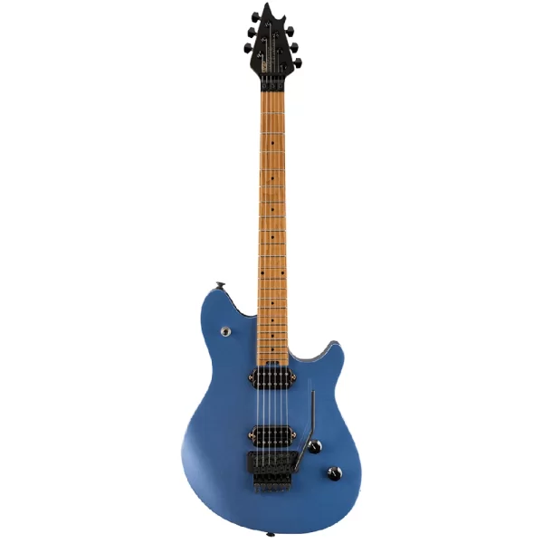 EVH Wolfgang WG Standard Baked Akçaağaç Klavye Pelham Blue Elektro Gitar