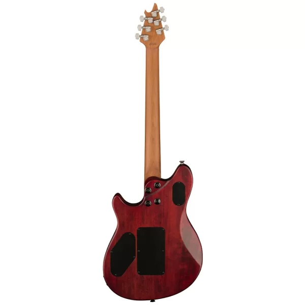EVH Wolfgang WG Standard Exotic Poplar Burl Baked Akçaağaç Klavye Natural Elektro Gitar