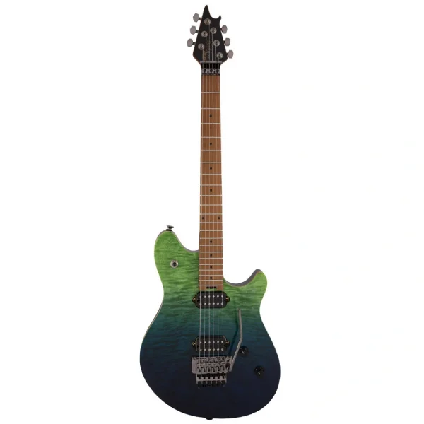 EVH Wolfgang WG Standard Quilted Maple Top Fırınlanmış Akçaağaç Klavye Tahiti Night Elektro Gitar