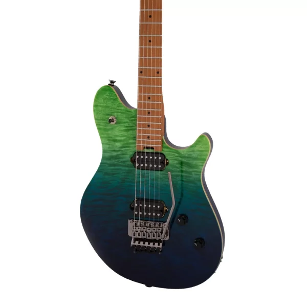 EVH Wolfgang WG Standard Quilted Maple Top Fırınlanmış Akçaağaç Klavye Tahiti Night Elektro Gitar