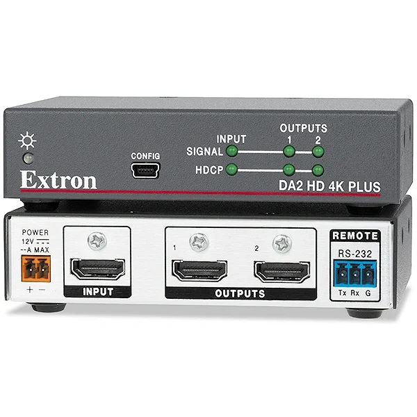 Extron DA HD 4K PLUS Serisi 4K/60 HDMI Dağıtım Amplifikatörleri
