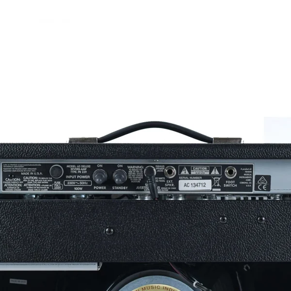 Fender 65 Deluxe Reverb Elektro Gitar Amfisi