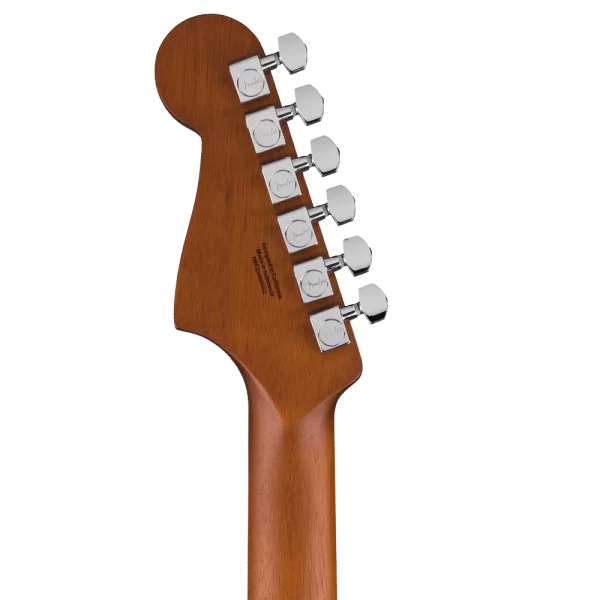 Fender Acoustasonic Standard Jazzmaster Gülağacı Klavye Aged Natural Elektro Akustik Gitar