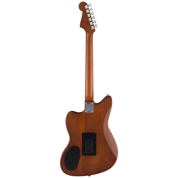 Fender Acoustasonic Standard Jazzmaster Gülağacı Klavye Honey Burst Elektro Akustik Gitar