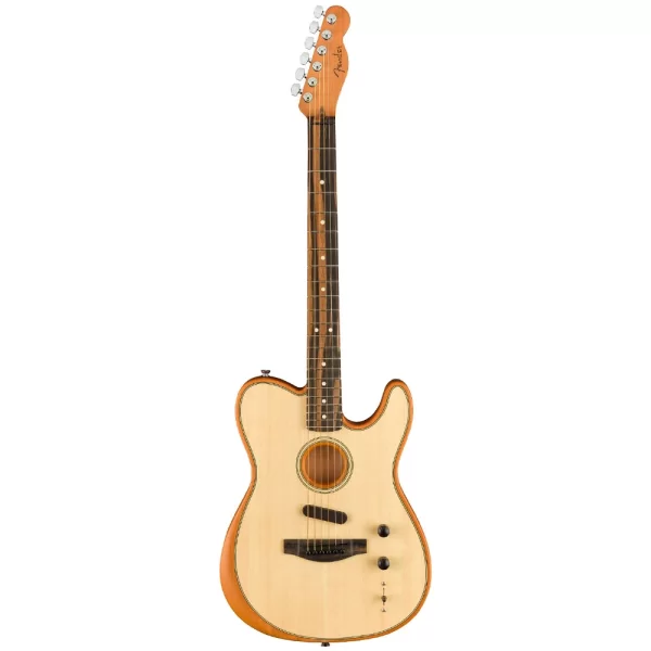 Fender American Acoustasonic Telecaster Natural w/Gig Bag Elektro Akustik Gitar