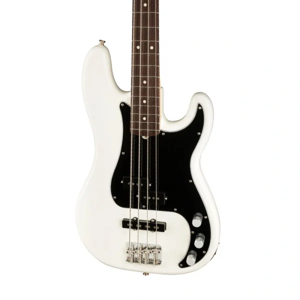 Fender American Performer Precision Bass Gülağacı Klavye Arctic White Bas Gitar
