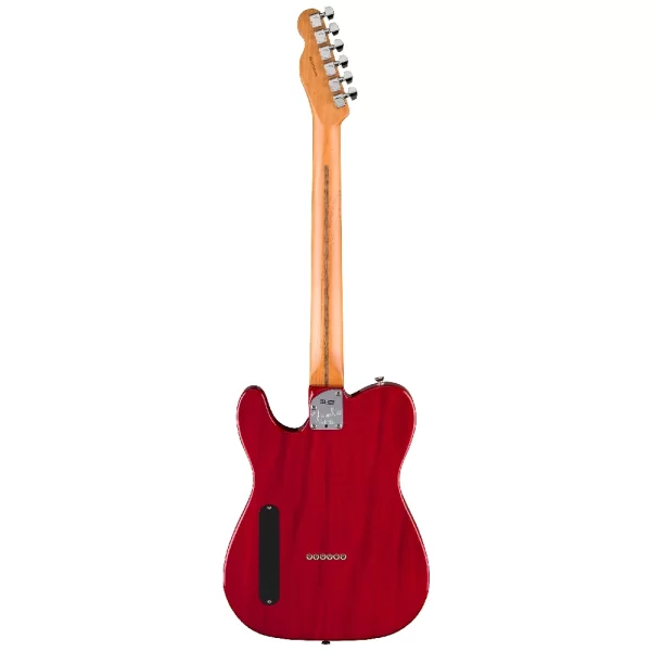 Fender American Professional II Cabronita Telecaster Maun Gövde ve Sap Gülağacı Klavye Crimson Transparent Elektro Gitar