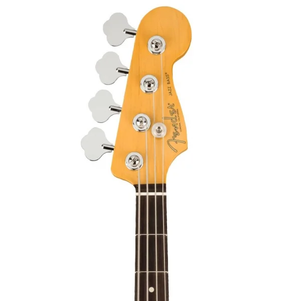Fender American Professional II Jazz Bass Gülağacı Klavye Mercury Bas Gitar