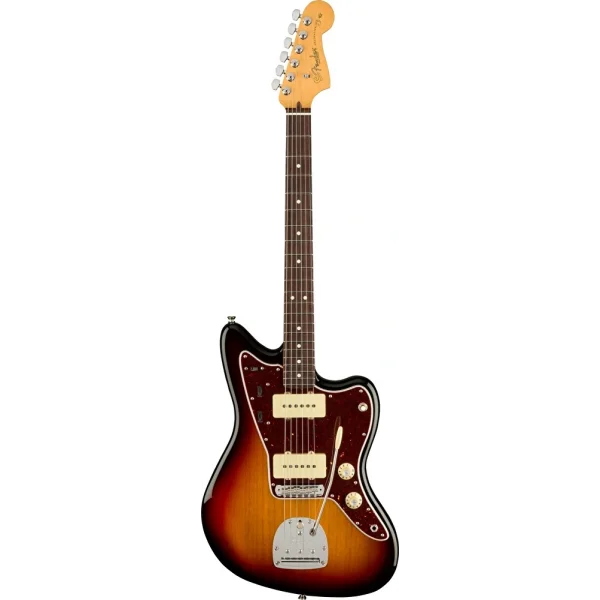 Fender American Professional II Jazzmaster Gülağacı Klavye 3-Color Sunburst Elektro Gitar