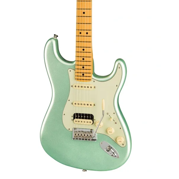 Fender American Professional II Stratocaster HSS Akçaağaç Klavye Mystic Surf Green Elektro Gitar