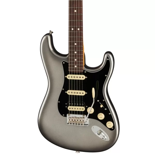 Fender American Professional II Stratocaster HSS Gülağacı Klavye Mercury Elektro Gitar