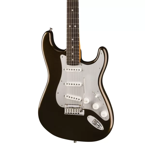 Fender American Ultra II Stratocaster Abanoz Klavye Texas Tea Elektro Gitar