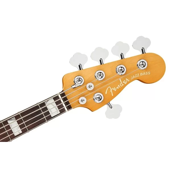 Fender American Ultra Jazz Bass V Gülağacı Klavye Mocha Burst Bas Gitar